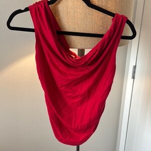 Reformation Cello Top Red